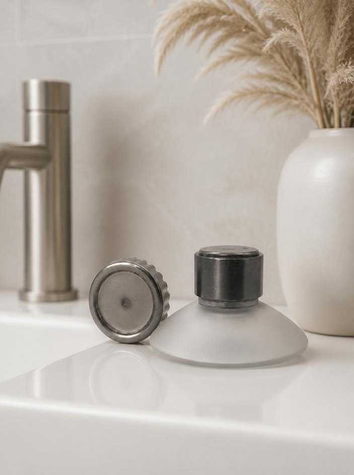 magnetic wall soap dish